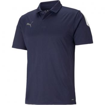Puma teamLIGA Sideline Polo Blau F06