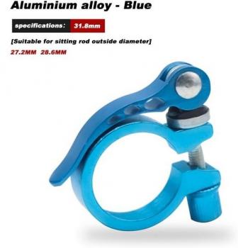 Poste de sillín bicicleta 31,8mm compatible con 28,6mm