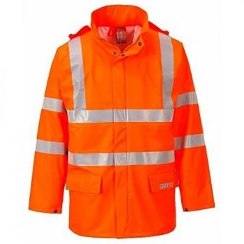 Sealtex Flame Hi-Vis Jacket, FR41ORRXXL