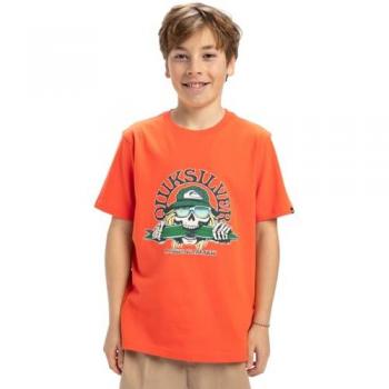 T-Shirt a Maniche Corte con Teschio