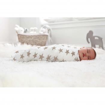 Aden + anais silky soft muslin swaddle blankets 3 pack milky way