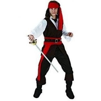 Disfraz de pirata clásico adulto XL