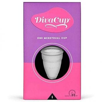 DivaCup Menstrual Cup, For 19-30 Years Of Age With Medium Flow