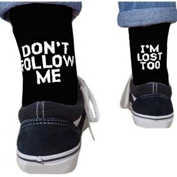 Unisex Long Cotton Socks with Funny Lettering