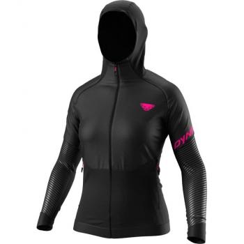 Dynafit Alpine Reflective Damen Trailrunning-Jacke schwarz-pink Größe S