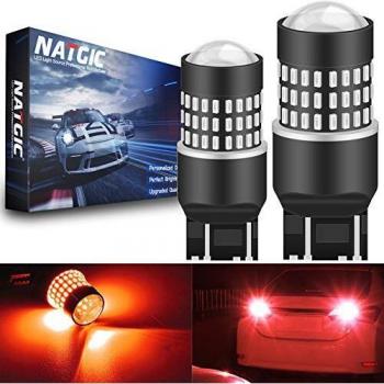 NATGIC 7444NA Lampadine a LED Rosso 1800LM