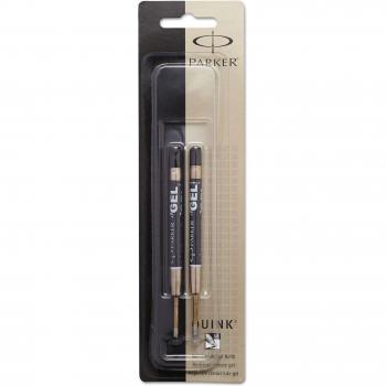 Black Gel Ink Roller Ball Refills, 2-Pack – Parker 30525PP