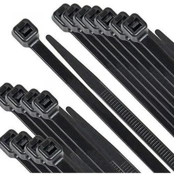 Beshine Kabelbinder 300mm x 4.8mm 250 Stück, UV-beständig Nylon