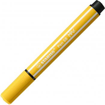 X Stabilo Fasermaler Pen 68 Max Keilspitze gelb