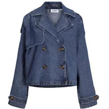 Jack & Jones Carlie Impermeabile Blu Denim JJXX XL