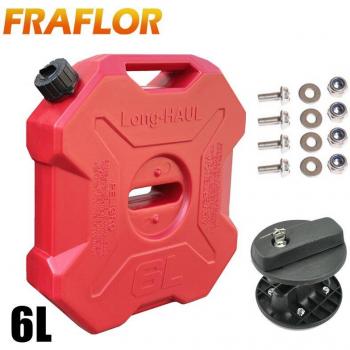 Tanque de combustible negro y verde 6L