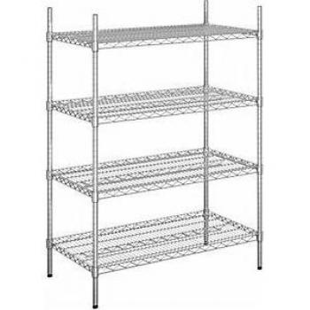 Kaiserkraft Scaffale in Filo Cromato