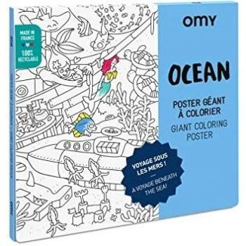 Giant Coloring Poster 70 x 100 Ocean