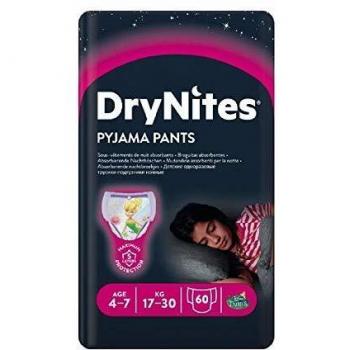 Huggies DryNites Nachtwindeln für Mädchen 4-7 Jahre