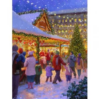 Snowy Creature Diamond Art Kit – 20x30 cm Full Drill