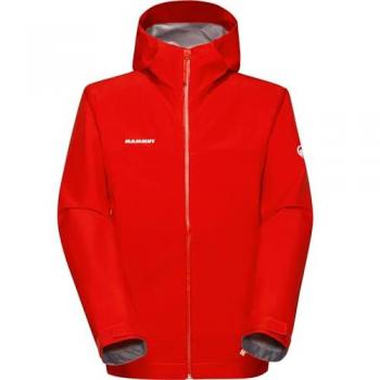 Mammut Crater Light HS Giacca uomo XL con cappuccio rosso