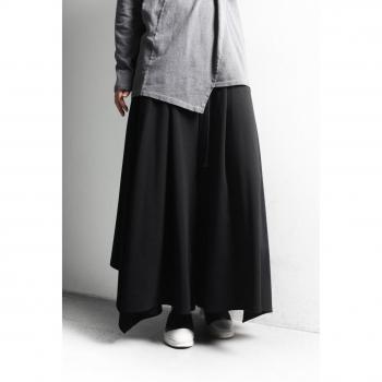 Pantalones de falda suelta de moda japonesa y coreana para primavera y verano