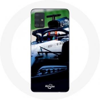 Pierre Gasly F1 Driver Case for Samsung Galaxy A51 White