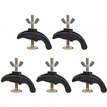 Kit de 5 Abrazaderas para Placas de Prensado CNC
