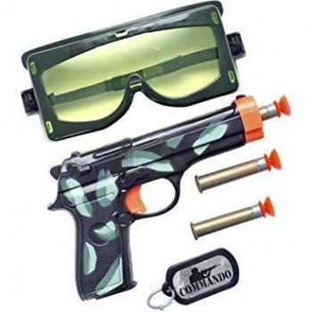 Mini-Militärausstattung Smiffys: Pistole & Kommandobereich