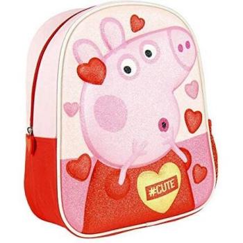 Mochila Peppa Pig rosa