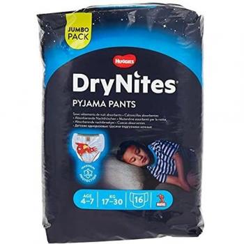 Huggies DryNites Nighttime Underwear for Kids, Ages 4-7