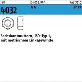 BUFAB Muttern Set M22 Links ISO 4032 A4
