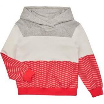 Sweat-shirt enfant Only KOGMADDIE L/S BLOCK HOODIE CS SWT Rose 14 ans