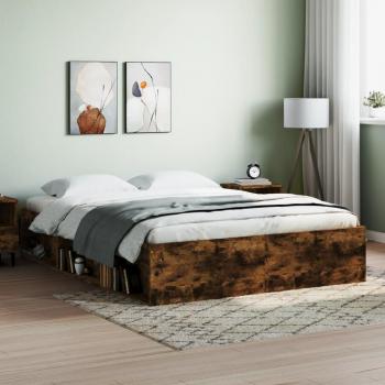 Maderas Solares: Estructura de Cama Roble Ahumado 150x200