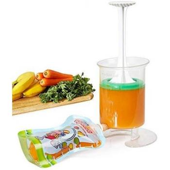 Fill n Squeeze Set di Ricarica: Contenitore, Spazzolino + 5 Sacchetti