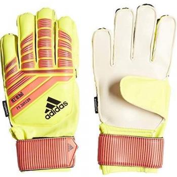 Adidas Predator Fingersave Junior Torwarthandschuhe 3 Pack – Solar Yellow/Red/Black