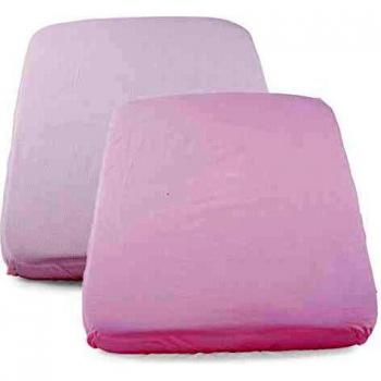 Set lenzuola 2 pezzi Chicco rosa a pois
