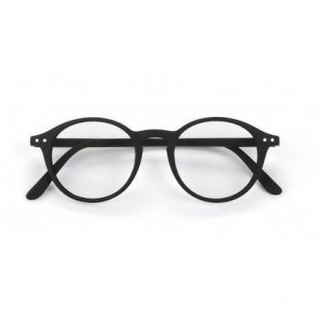 Black Eyeglasses by IZIPIZI with Circular Frame and +3.00 Magnification