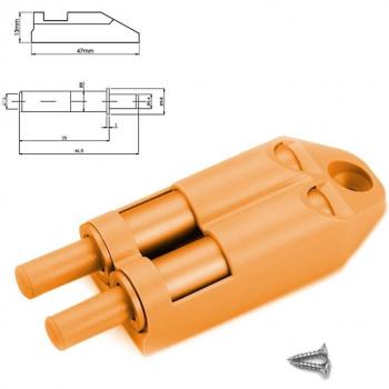Double Beech Door Damper Buffer Set