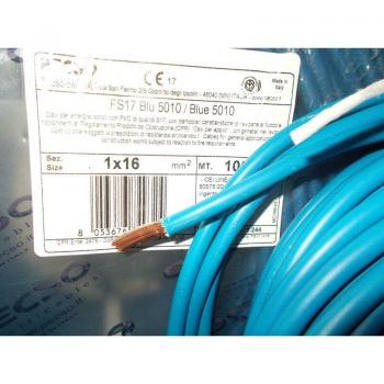 FS17 Cavo Unipolare Sezione 1×16 mm² N07V-K1X16BL