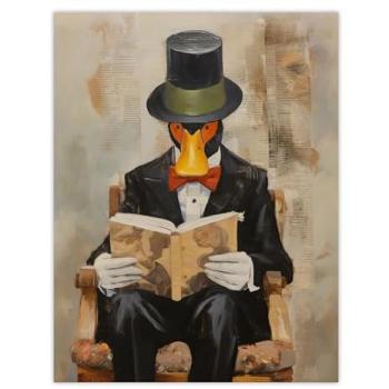 Artery8 Duckling Chronicles: Make Way for Ducklings – Artistic Wall Poster