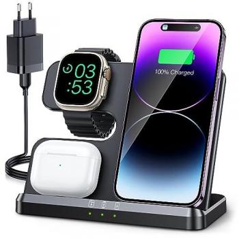 JARGOU Multi‑Charge iPhone/Watch/AirPods