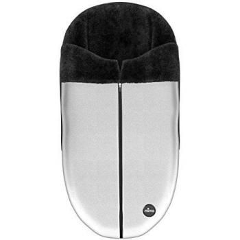 Mima Footmuff Grey/Pure Black