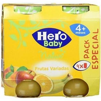 Hero Baby Frutas Variadas en Tarritos
