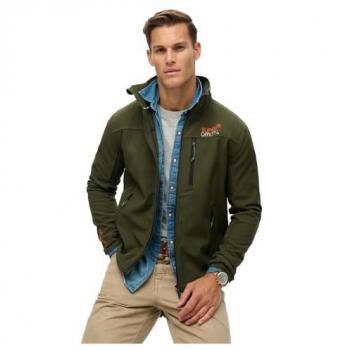 Superdry Softshell Trekker Track Chaqueta Verde