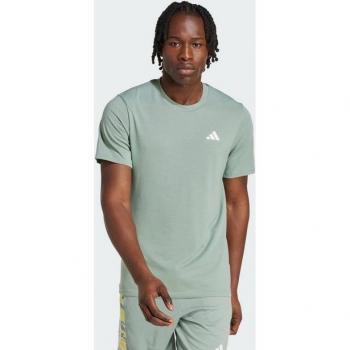 Adidas Train Essentials Men's Silver/White Short Sleeve Top