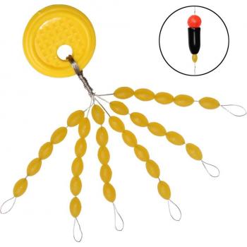 Granote Amarillo Shaddock – 90 Unid. con Bobber y Conector
