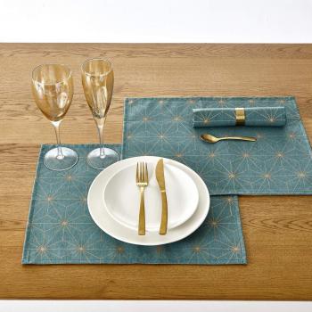 Sets de table imprimés Nordic Star