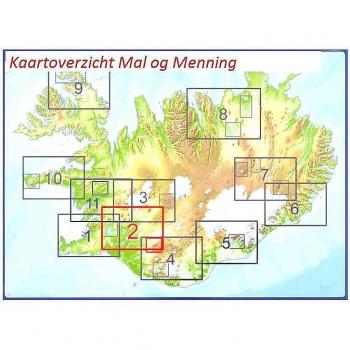 IRK 03 Vestfirdir / Westfjorde Regionalkarte 1 : 200 000