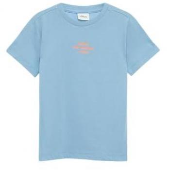 S.Oliver hellblaues T-Shirt Skatepark