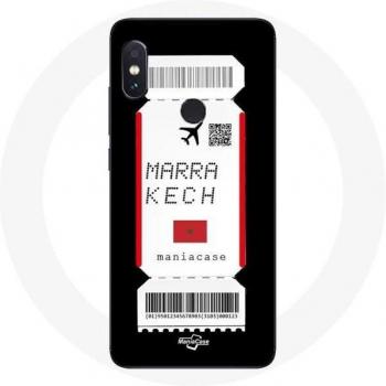 Protezione per Xiaomi Redmi Note 5 Pro Billet d'avion Marrakech Maroc