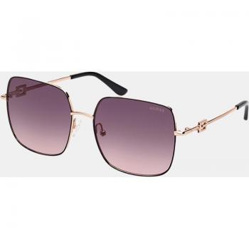 Guess Women's GU7906-H 05B Black Square Sunglasses