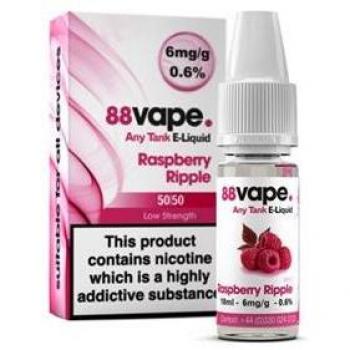 8 Vape E-Liquid Raspberry Ripple 6mg
