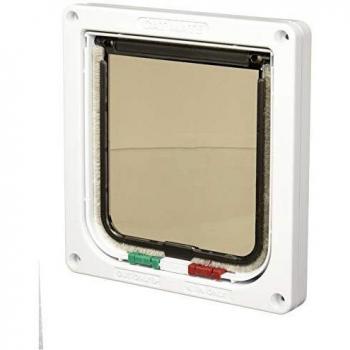 Pet Mate Cat Flap White 19-2 x 20 cm