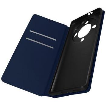 Housse Rigide AVIZAR – Support Vidéo & Porte-Carte, Bleu, Honor Magic 5 Lite 5G / X9a